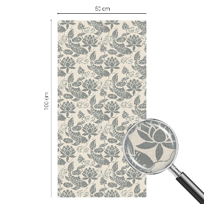 Film occultant fenêtre effet vitrail Motifs orientaux