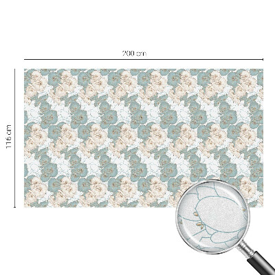 Autocollant pour vitrage Fleurs délicates