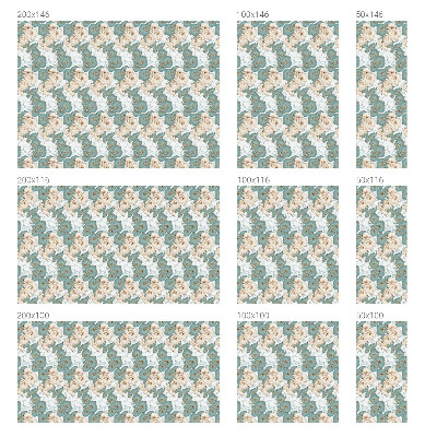 Autocollant pour vitrage Fleurs délicates