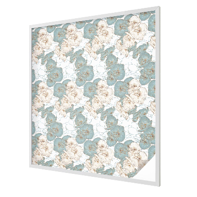 Autocollant pour vitrage Fleurs délicates