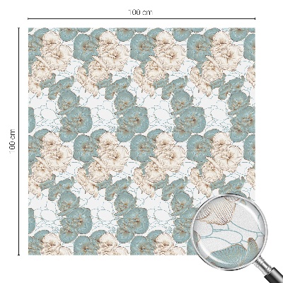 Autocollant pour vitrage Fleurs délicates