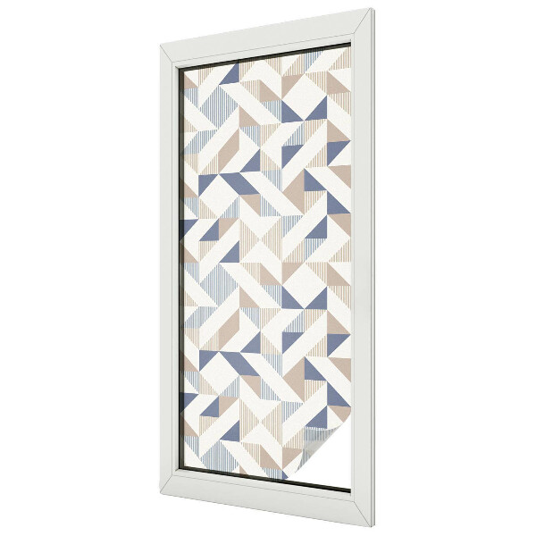 Film occultant pour fenêtre Motifs géométriques