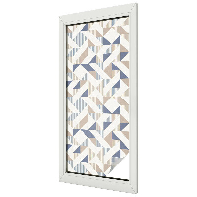 Film occultant pour fenêtre Motifs géométriques