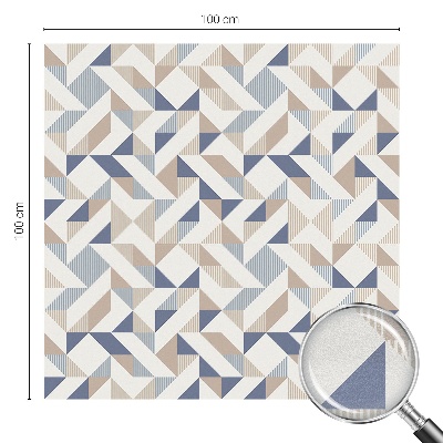 Film occultant pour fenêtre Motifs géométriques