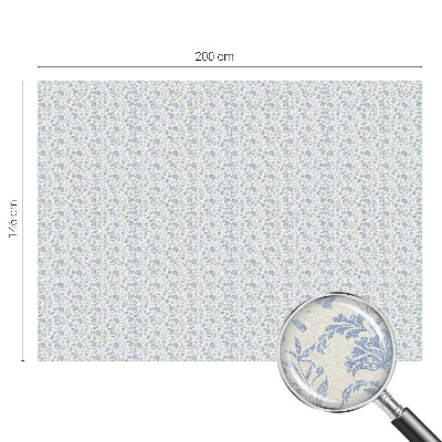 Vitrail autocollant pour fenêtre Motif floral