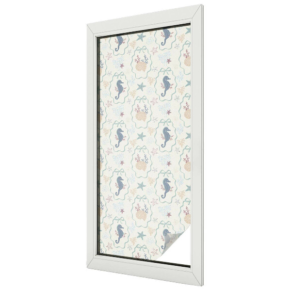 Film occultant pour fenêtre Hippocampes