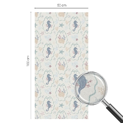 Film occultant pour fenêtre Hippocampes