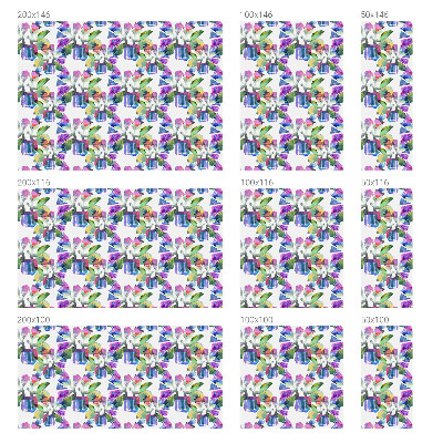 Vitrail autocollant pour fenêtre abstraction colorée