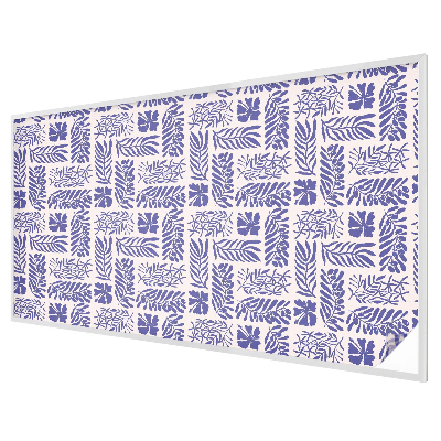 Film fenêtre décoratif occultant vitrail Modèles végétaux