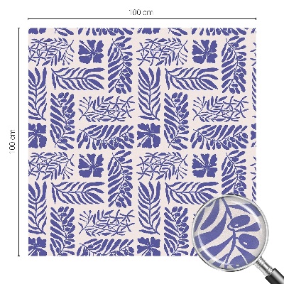 Film fenêtre décoratif occultant vitrail Modèles végétaux