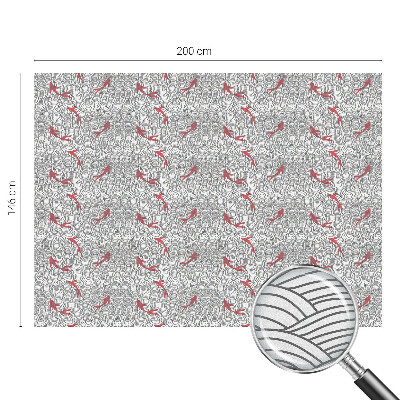 Film occultant fenêtre effet vitrail Motif ondulé