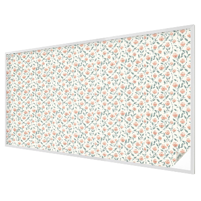 Vitrail autocollant pour fenêtre Motif floral