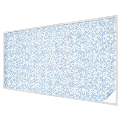 Film occultant pour fenêtre ornement floral