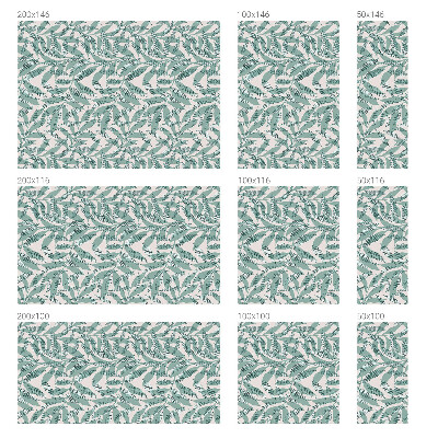 Autocollant pour vitrage Feuilles vertes