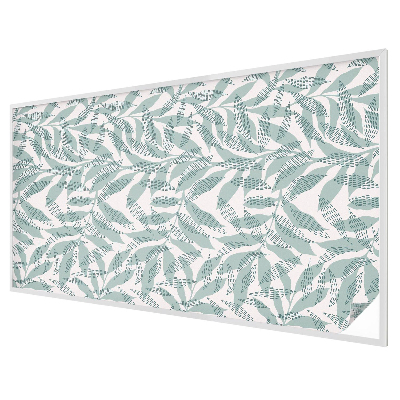 Autocollant pour vitrage Feuilles vertes