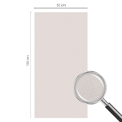 Film occultant fenêtre effet vitrail Beige délicat