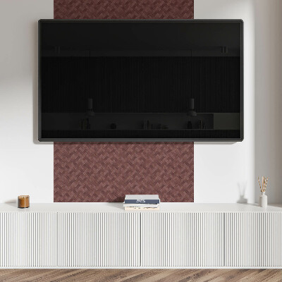 Carreaux de vinyle auto-adhésifs Motif réalisé à partir de tissages naturels