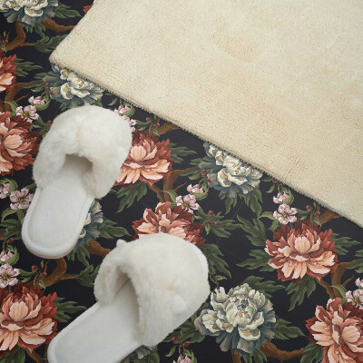 Carreaux de vinyle auto-adhésifs Motif de fleurs