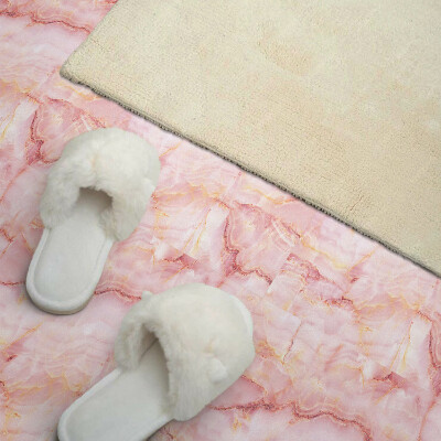 Carreaux vinyle Vagues sur fond de marbre