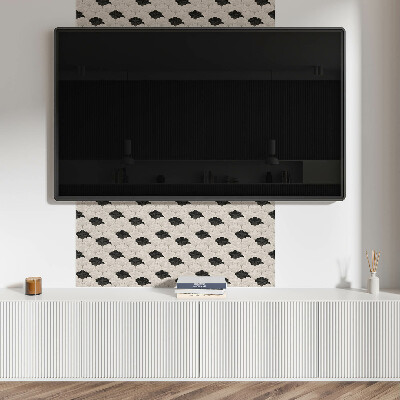 Carreaux vinyle Motif moderne avec des feuilles