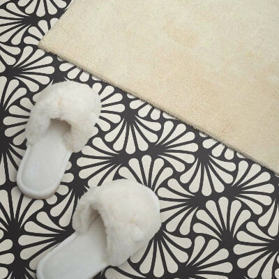 Carreaux pvc Un motif de feuille élégant avec une touche moderne