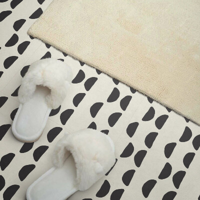 Carreaux de vinyle auto-adhésifs Croissants de lune créatifs dans un style abstrait