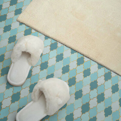 Carreaux vinyle Motifs élégants avec des motifs ondulés