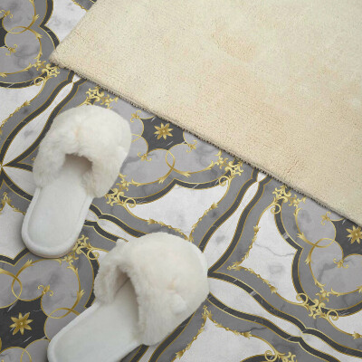 Carreaux de vinyle auto-adhésifs Motif classique avec des ornements sophistiqués