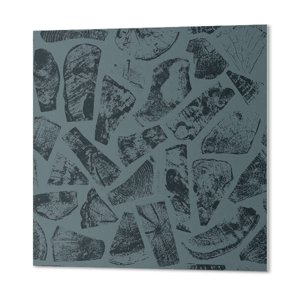 Carreaux pvc Motif en bois aux formes multiples