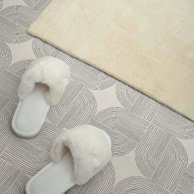 Carreaux vinyle Motif géométrique avec des lignes dynamiques