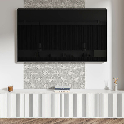 Carreaux vinyle Motif géométrique avec des lignes dynamiques