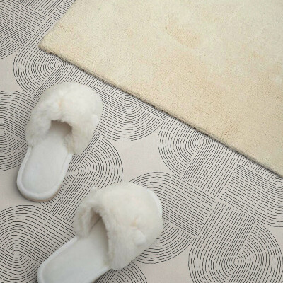 Carreaux vinyle Motif géométrique avec des lignes dynamiques