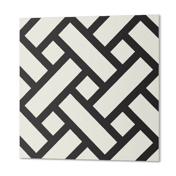 Carreaux de vinyle auto-adhésifs Des tissages géométriques au style unique