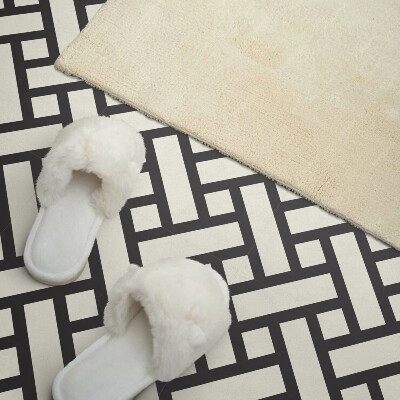 Carreaux de vinyle auto-adhésifs Des tissages géométriques au style unique