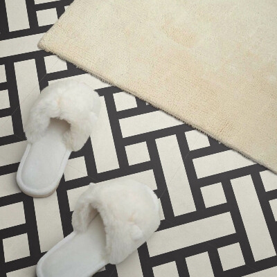 Carreaux de vinyle auto-adhésifs Des tissages géométriques au style unique