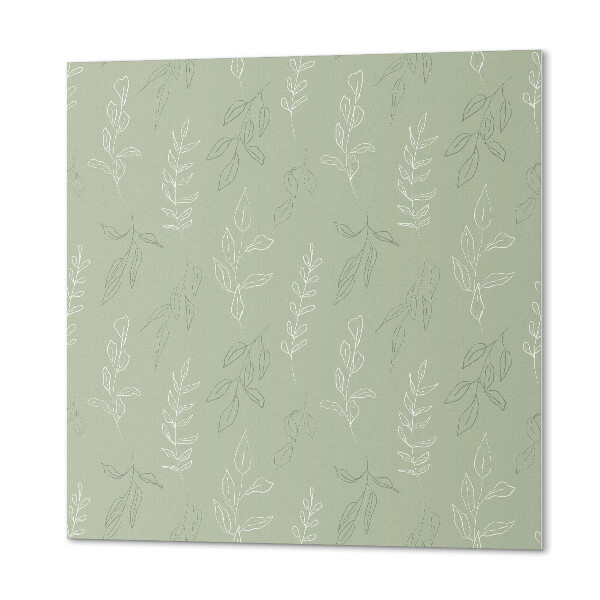 Carreaux vinyle Le motif des feuilles en harmonie