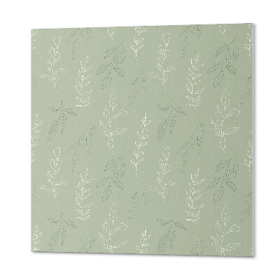 Carreaux vinyle Le motif des feuilles en harmonie