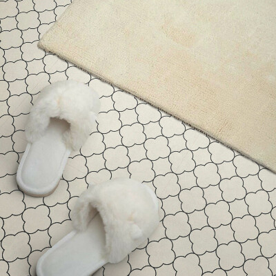 Carreaux pvc Motif de fleurs en maille