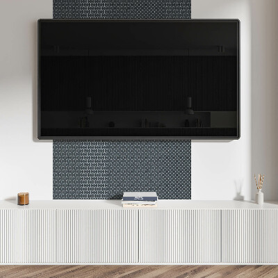 Carreaux de vinyle auto-adhésifs La géométrie des cercles et des lignes dans le design