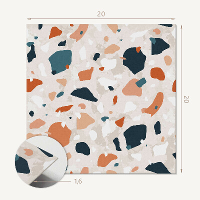 Carreaux vinyle Motif de style pierre