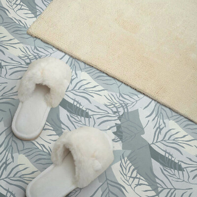 Carreaux vinyle Motif de feuilles tropicales