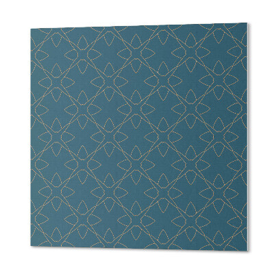 Carreaux de vinyle auto-adhésifs Composition florale en maille