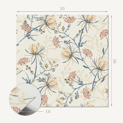Carreaux pvc Motif floral