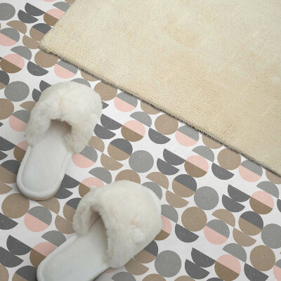Carreaux pvc Géométrie abstraite des cercles et des demi-cercles