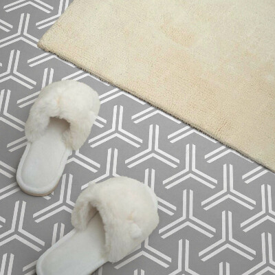 Carreaux pvc Formes de flèches de style géométrique