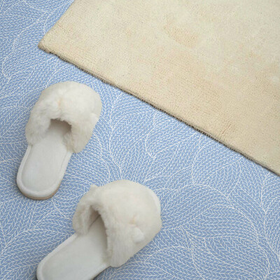 Carreaux pvc Feuilles et vagues