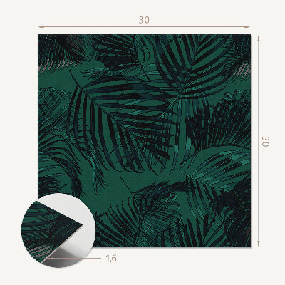 Carreaux vinyle Feuilles tropicales