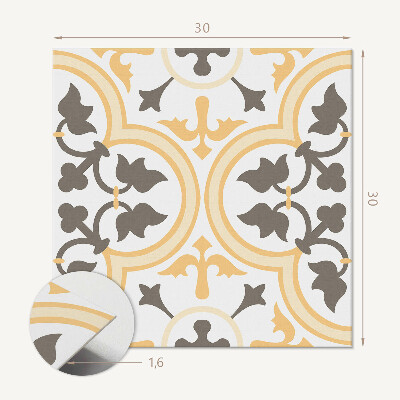 Carreaux de vinyle auto-adhésifs Végétation