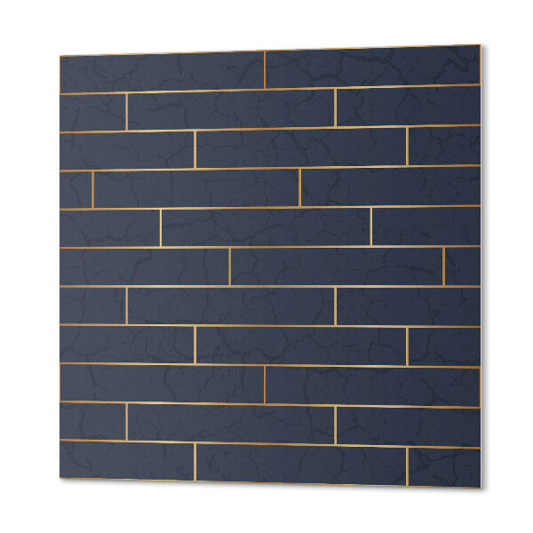 Carreaux vinyle Motif de brique brute de style industriel