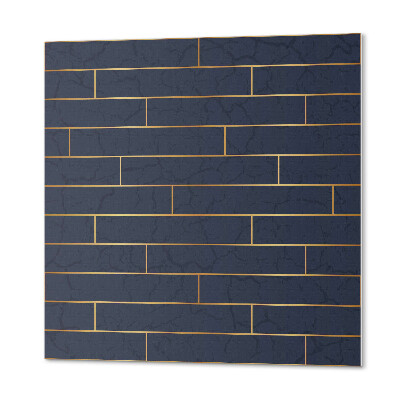 Carreaux vinyle Motif de brique brute de style industriel